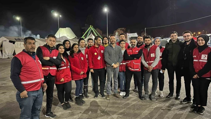 ADÜ deprem bölgesine destek sağlamaya devam ediyor