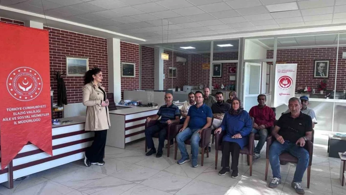 Ağın'da kadına yönelik  şiddetle mücadele çalışması