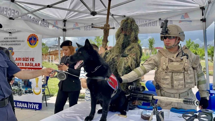 Ağrı'da Jandarma Genel Komutanlığının 184'üncü etkinliklerle kutlandı