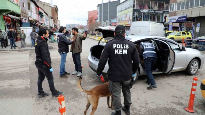 Ağrı'da uyuşturucu ile mücadelenin dozu en üst seviyeye çıkarıldı