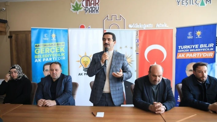 AK Parti Battalgazi Başkan Adayı Taşkın: 'Yaparsa AK Parti yapar, yaparsa Cumhur İttifakı yapar'