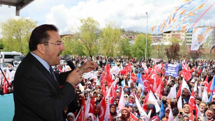 Ak Parti'den Oltu'da coşkulu miting