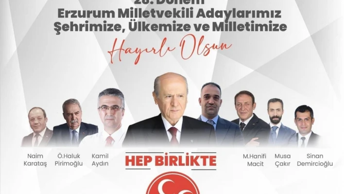 AK Parti'nin ardından MHP'de de aday tanıtım toplantısı yapılacak