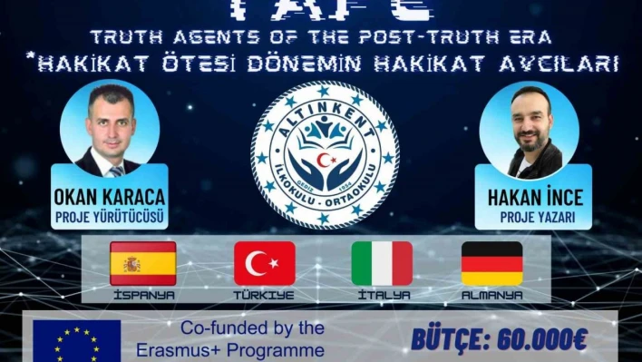 Altınkent Ortaokulun'dan Erasmus projesi