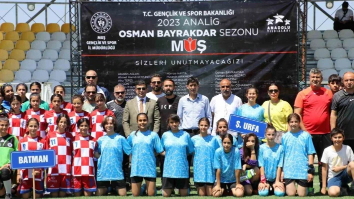 Anadolu Yıldızlar Ligi, futbol yarı final müsabakaları Muş'ta yapıldı