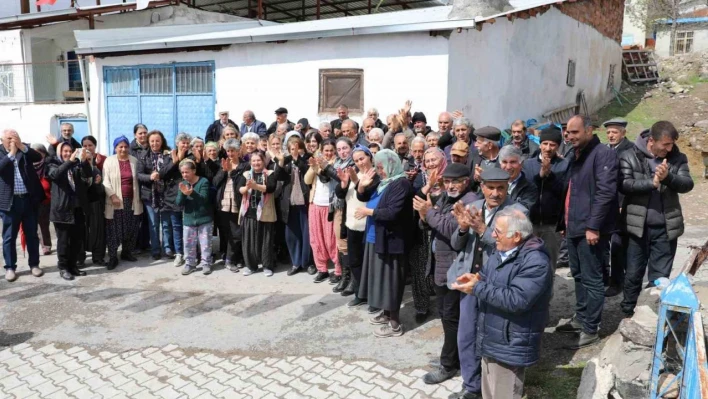 Arguvan köylerinde Kızıldaş'a yoğun ilgi