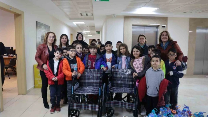 Ataşehirli çocuklardan depremzede kardeşlerine anlamlı destek