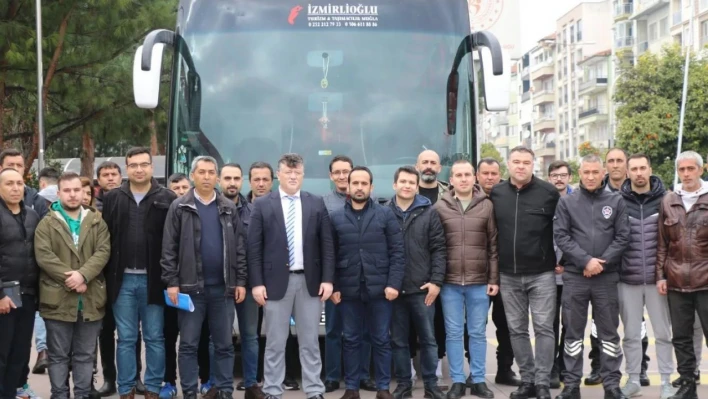 Aydın'dan 87 personel Osmaniye'de yaraları saracak