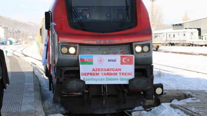 Azerbaycan'dan deprem bölgesine 510 ton yardım