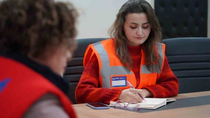 BARÜ, depremden etkilenen gebe ve lohusa kadınlar için bölgede çalışma başlattı