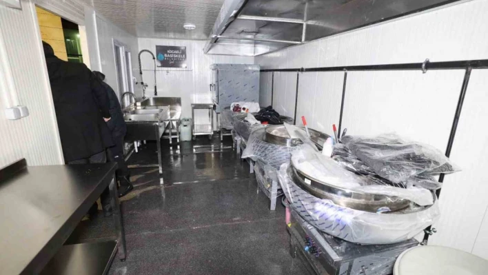 Başiskele Belediyesi Hatay'a mobil aşevi kuracak