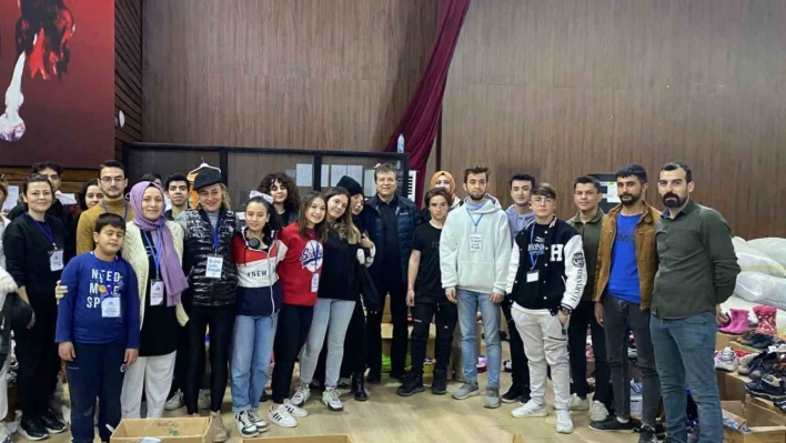 Başkan Arslan'dan gönüllü gençlere teşekkür