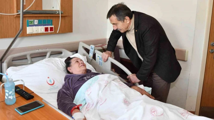 Başkan Ataç'tan depremzedelere geçmiş olsun ziyareti
