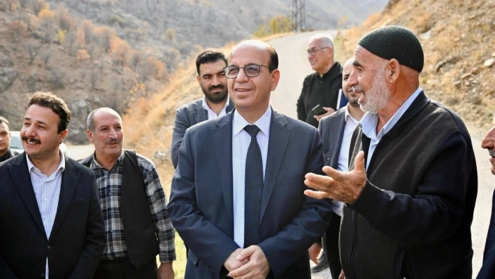 Başkan Geçit, Porga bölgesinde kırsal yatırımları yerinde inceledi