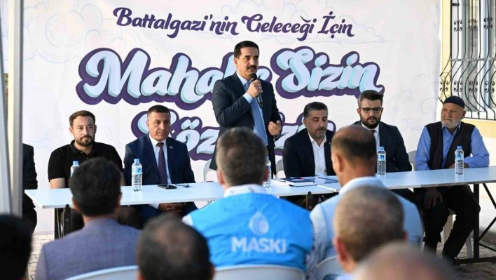 Başkan Taşkın, Göztepe Mahalle sakinlerini dinledi