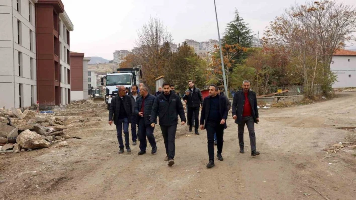 Başkan Ulutaş rezerv alanlarındaki çalışmaları inceledi