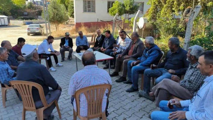 Başkan Zelyurt, Gövdeli Mahallesi'ndeki çalışmaları inceledi