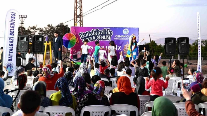 Battalgazi'de Çoçuk Şenliği düzenlendi