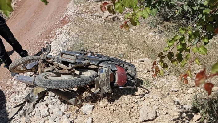 Beton mikser ile motosiklet çarpıştı: 1 kişi yaralandı