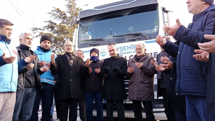 Beyşehir'den Kahramanmaraş'a yardım eli