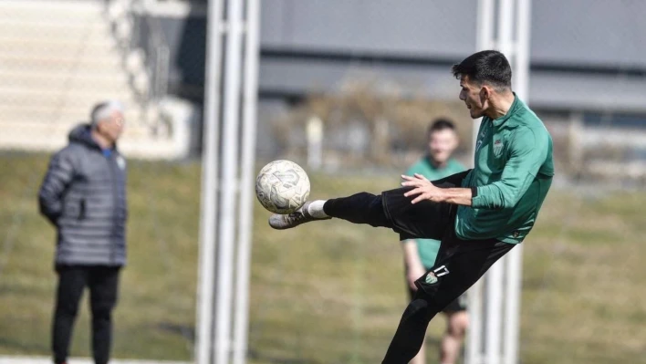 Bursaspor'da Amed Sportif Faaliyetler maçı hazırlıkları devam ediyor