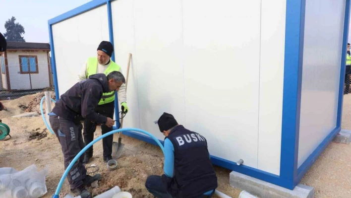BUSKİ Hatay'da gece gündüz çalışıyor