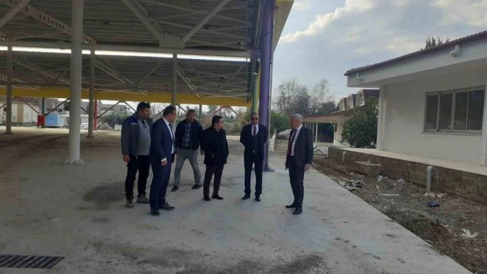 Çamyuva kapalı pazar yerinde sona doğru