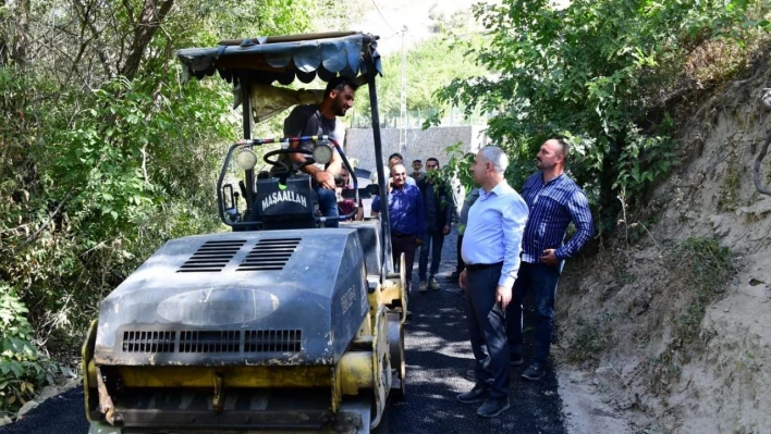 Çınar, Gündüzbey'deki çalışmaları inceledi