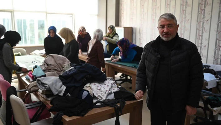 Çorum'da usta öğretici ve kursiyerler depremzedeler için seferber oldu