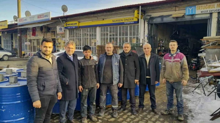 Deprem bölgesi için soba üretimine başladılar