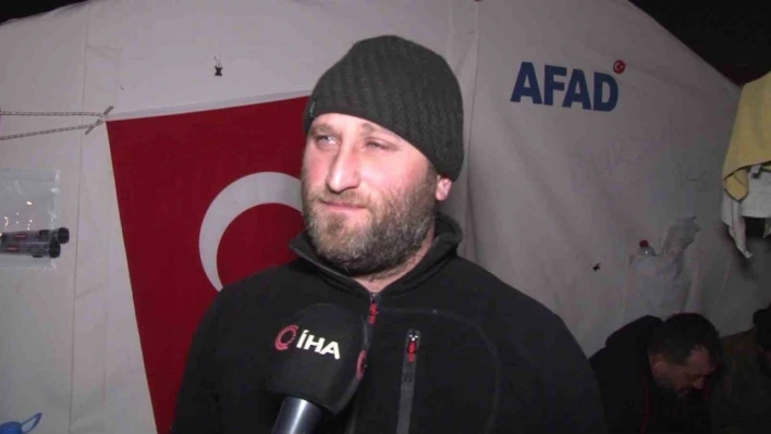 Deprem bölgesinde baba olacağı haberini alan madenci konuştu: 'Buruk bir sevinç yaşadım'