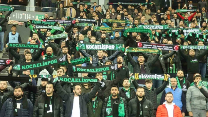 Depremzedeler için oynanan maçın ardından Kocaelispor cephesinden açıklama geldi