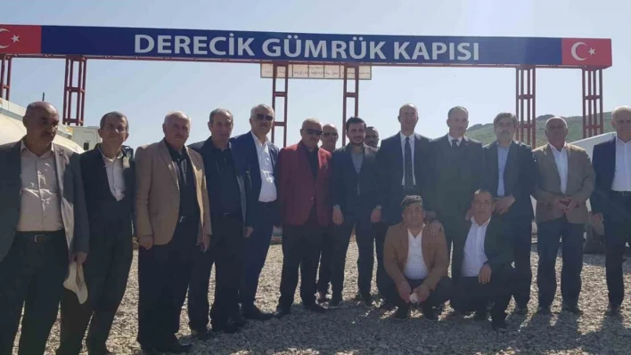 Derecik Gümrük Kapısı'nın açılması için çalışmalar devam ediyor