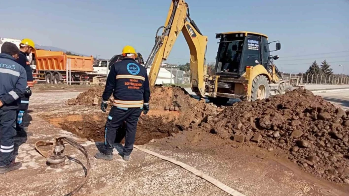 DESKİ'den deprem bölgesindeki altyapıya hayati müdahale