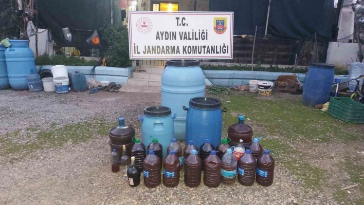 Didim'de 490 litre kaçak alkol ele geçirildi