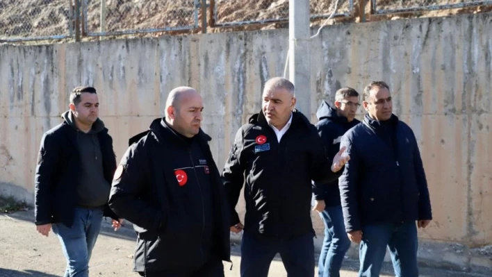 Diyarbakır'da Dicle Barajı pompa istasyonu kontrol edildi