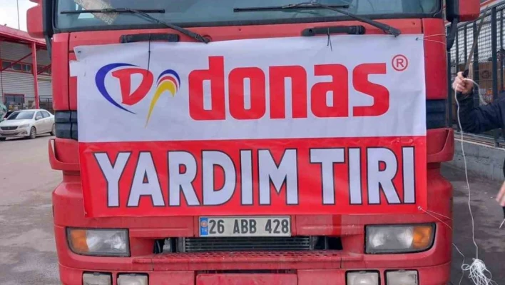 Donas Gruptan hemşehrilerine yardım eli
