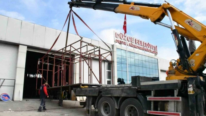 Düzce Belediyesi'nden kardeş şehir mesaisi