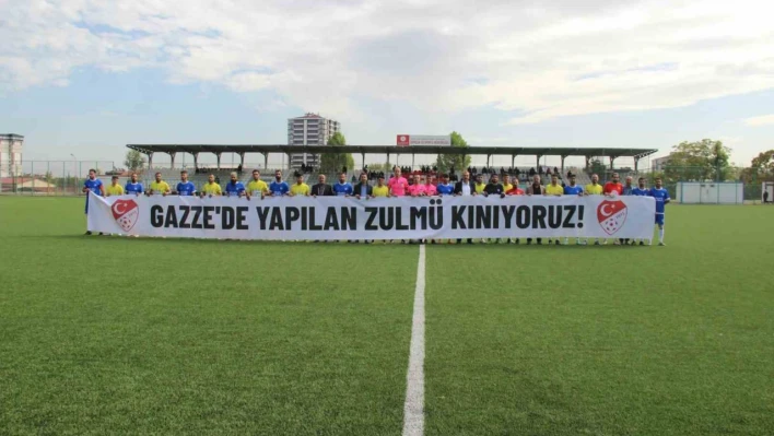 Elazığ amatöründen Gazze'ye destek