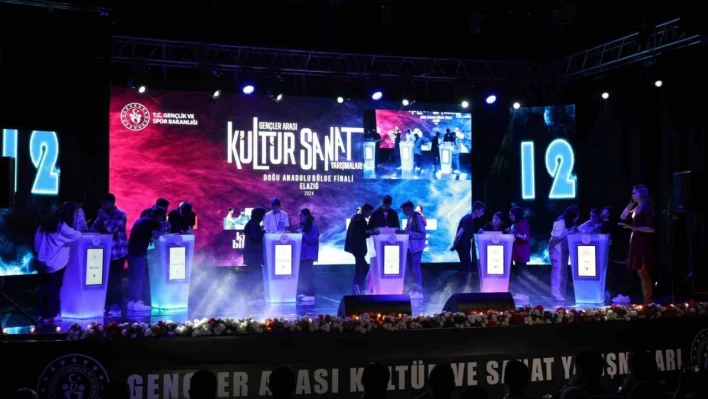 Elazığ'da 'gençler arası kültür ve sanat yarışmaları finalleri' başladı