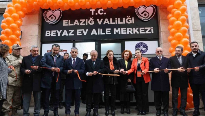 Elazığ'da Beyaz Ev Aile Merkezi hizmete girdi