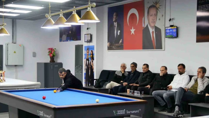 Elazığ'da bilardo şampiyonası sona erdi