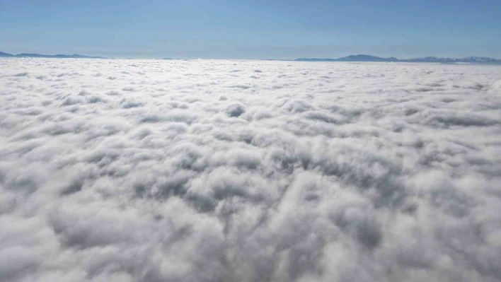 Elazığ'da bulutların görsel şöleni