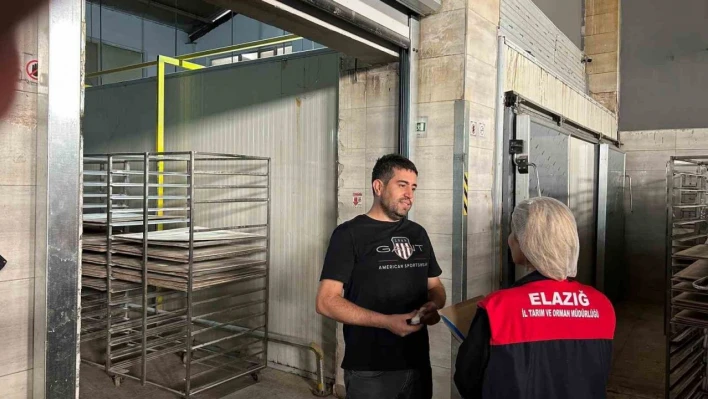 Elazığ'da fırın denetimleri