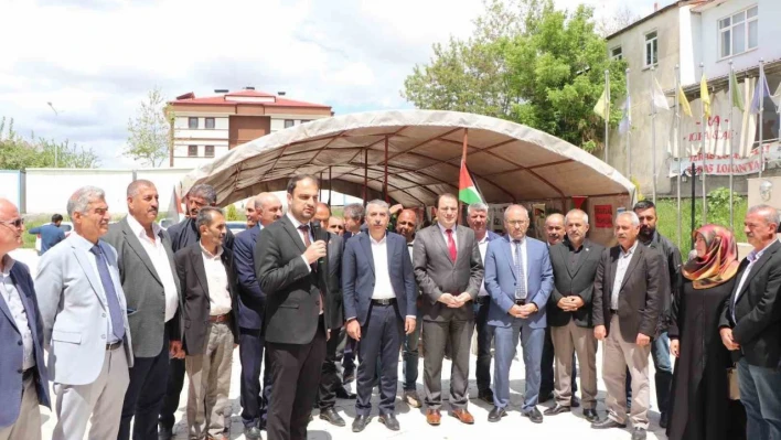 Elazığ'da Gazze yararına yardım kampanyası