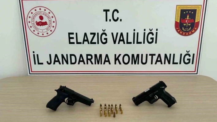 Elazığ'da ruhsatsız silah operasyonu