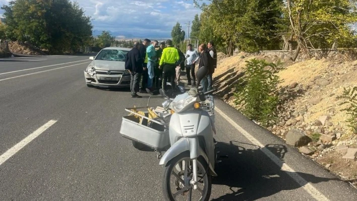 Elazığ'da trafik kazası: 1 ağır yaralı