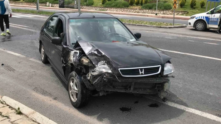 Elazığ'da trafik kazası: 1 yaralı