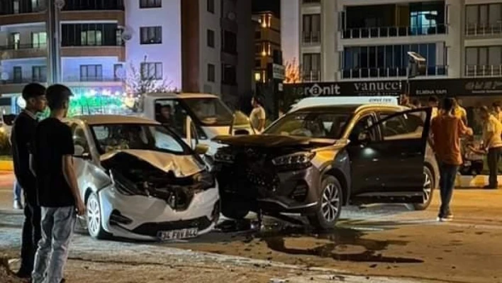 Elazığ'da trafik kazası: 1 yaralı