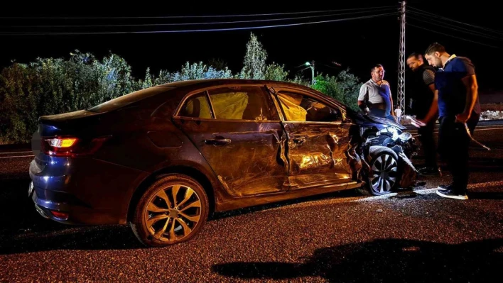 Elazığ'da trafik kazası: 1 yaralı